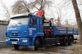 Кран-манипулятор КамАЗ-65117 в Уфе